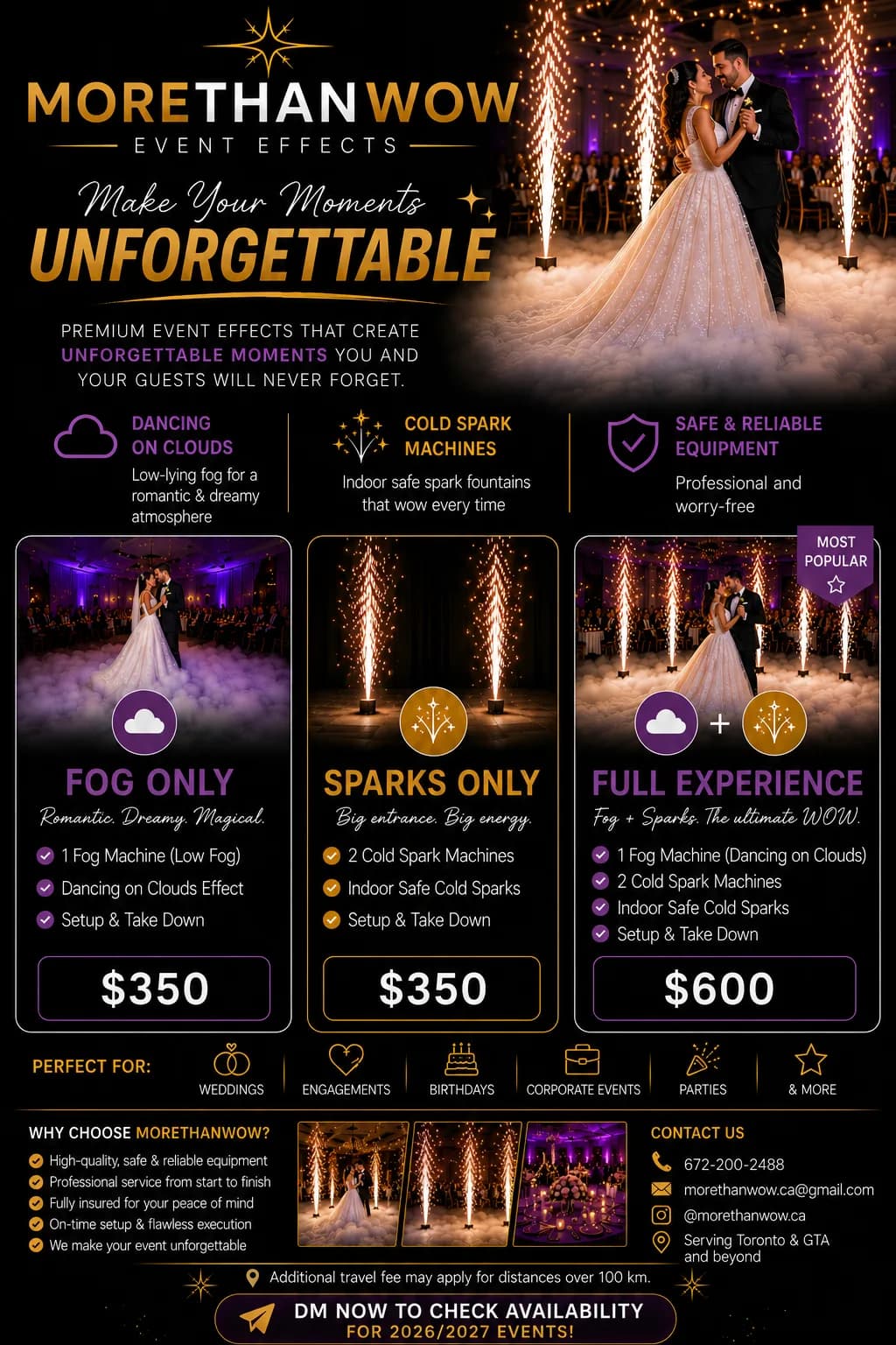 MoreThanWow.CA, featured work